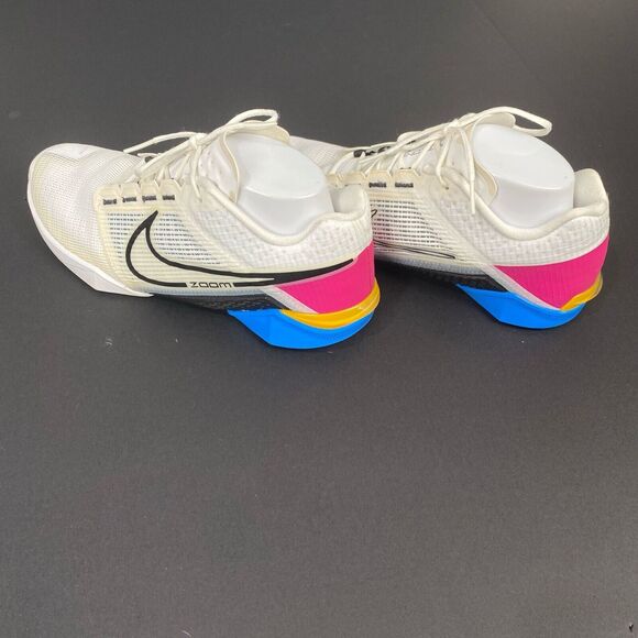Nike Shoes Mens 8.5 Zoom Metcon Turbo 2 White Photo Blue Pink Prime DH3392-109